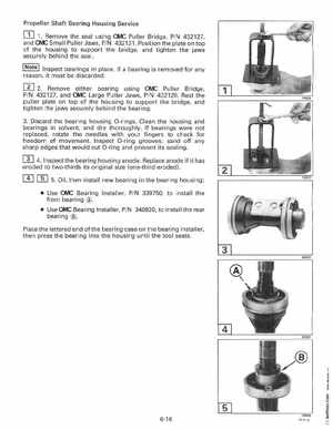 1996 Johnson Evinrude "ED" 90 LV 125C, 130, 200, 225, 250 Service Manual, P/N 507128, Page 291