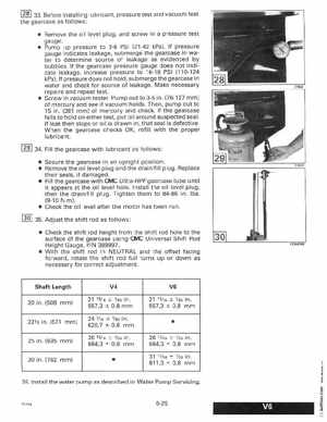 1996 Johnson Evinrude "ED" 90 LV 125C, 130, 200, 225, 250 Service Manual, P/N 507128, Page 300