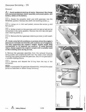 1996 Johnson Evinrude "ED" 90 LV 125C, 130, 200, 225, 250 Service Manual, P/N 507128, Page 304