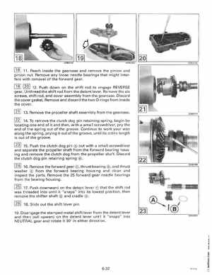 1996 Johnson Evinrude "ED" 90 LV 125C, 130, 200, 225, 250 Service Manual, P/N 507128, Page 307