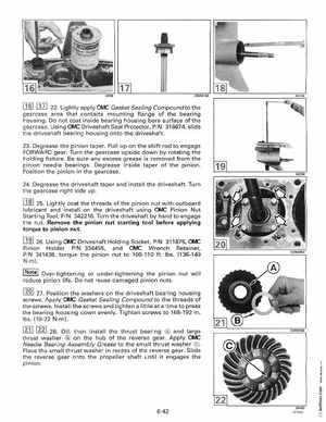 1996 Johnson Evinrude "ED" 90 LV 125C, 130, 200, 225, 250 Service Manual, P/N 507128, Page 317