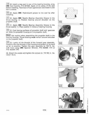 1996 Johnson Evinrude "ED" 90 LV 125C, 130, 200, 225, 250 Service Manual, P/N 507128, Page 330