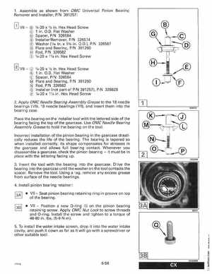 1996 Johnson Evinrude "ED" 90 LV 125C, 130, 200, 225, 250 Service Manual, P/N 507128, Page 334