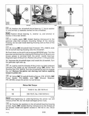1996 Johnson Evinrude "ED" 90 LV 125C, 130, 200, 225, 250 Service Manual, P/N 507128, Page 338