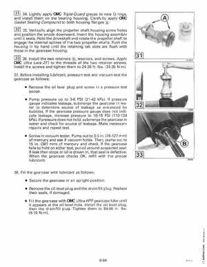 1996 Johnson Evinrude "ED" 90 LV 125C, 130, 200, 225, 250 Service Manual, P/N 507128, Page 339