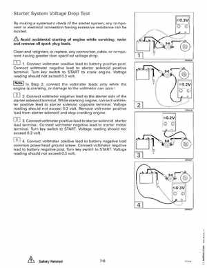 1996 Johnson Evinrude "ED" 90 LV 125C, 130, 200, 225, 250 Service Manual, P/N 507128, Page 349