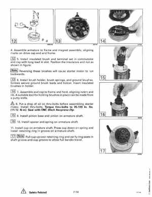 1996 Johnson Evinrude "ED" 90 LV 125C, 130, 200, 225, 250 Service Manual, P/N 507128, Page 355