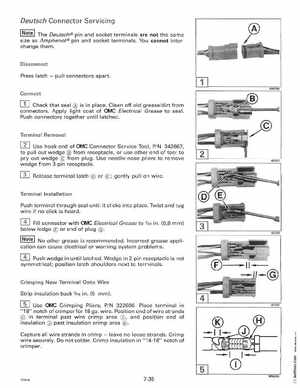 1996 Johnson Evinrude "ED" 90 LV 125C, 130, 200, 225, 250 Service Manual, P/N 507128, Page 376