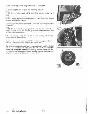 1996 Johnson Evinrude "ED" 90 LV 125C, 130, 200, 225, 250 Service Manual, P/N 507128, Page 394
