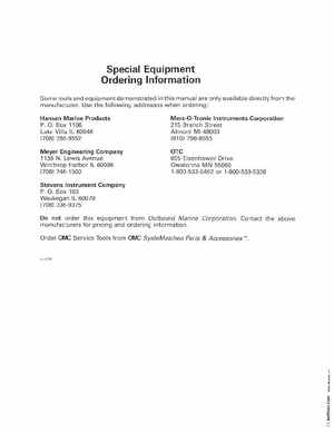 1996 Johnson Evinrude "ED" 90 LV 125C, 130, 200, 225, 250 Service Manual, P/N 507128, Page 428
