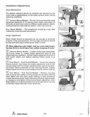 1996 Johnson Evinrude "ED" Electric Outboards Service Manual, P/N 507119, Page 24