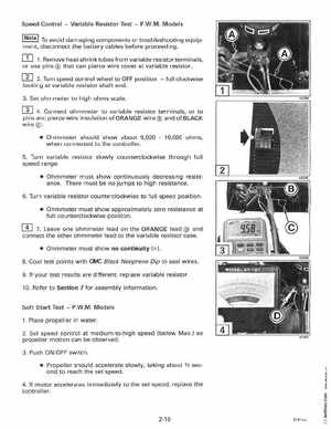 1996 Johnson Evinrude "ED" Electric Outboards Service Manual, P/N 507119, Page 36