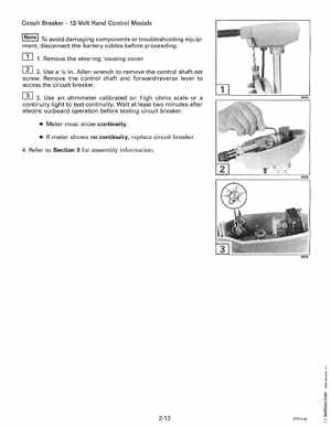 1996 Johnson Evinrude "ED" Electric Outboards Service Manual, P/N 507119, Page 38