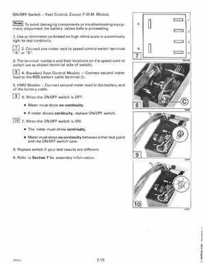1996 Johnson Evinrude "ED" Electric Outboards Service Manual, P/N 507119, Page 41