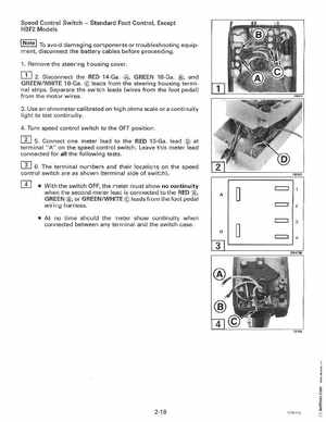 1996 Johnson Evinrude "ED" Electric Outboards Service Manual, P/N 507119, Page 44