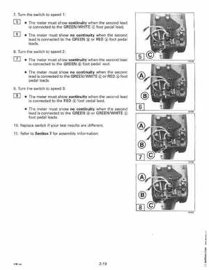 1996 Johnson Evinrude "ED" Electric Outboards Service Manual, P/N 507119, Page 45