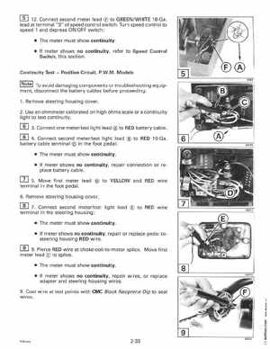 1996 Johnson Evinrude "ED" Electric Outboards Service Manual, P/N 507119, Page 59