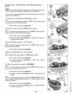 1996 Johnson Evinrude "ED" Electric Outboards Service Manual, P/N 507119, Page 62