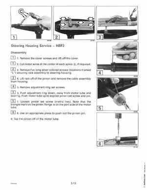 1996 Johnson Evinrude "ED" Electric Outboards Service Manual, P/N 507119, Page 96