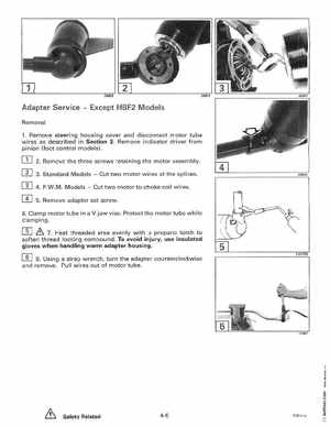 1996 Johnson Evinrude "ED" Electric Outboards Service Manual, P/N 507119, Page 122