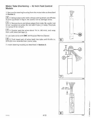 1996 Johnson Evinrude "ED" Electric Outboards Service Manual, P/N 507119, Page 129
