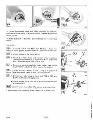1996 Johnson Evinrude "ED" Electric Outboards Service Manual, P/N 507119, Page 142