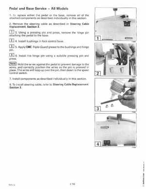 1996 Johnson Evinrude "ED" Electric Outboards Service Manual, P/N 507119, Page 168