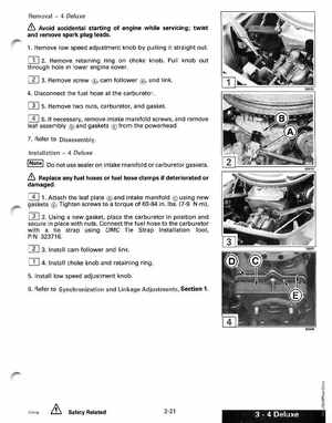 1996 Johnson/Evinrude Outboards 2 thru 8 Service Manual, Page 76