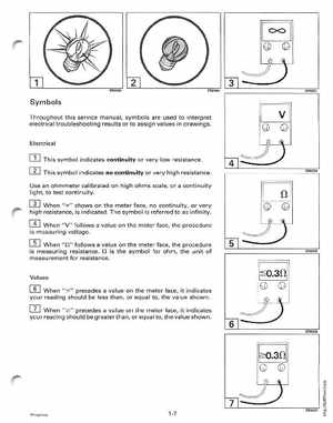 1996 Johnson/Evinrude Outboards 25, 35 3-Cylinder Service Manual, Page 13