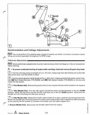 1996 Johnson/Evinrude Outboards 25, 35 3-Cylinder Service Manual, Page 37