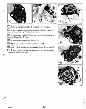 1996 Johnson/Evinrude Outboards 25, 35 3-Cylinder Service Manual, Page 81
