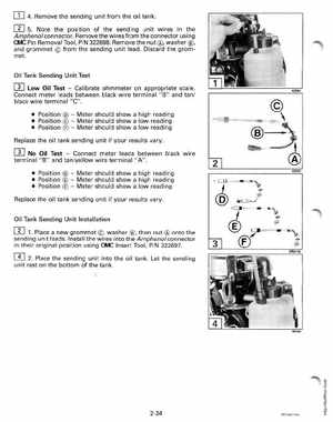 1996 Johnson/Evinrude Outboards 25, 35 3-Cylinder Service Manual, Page 88