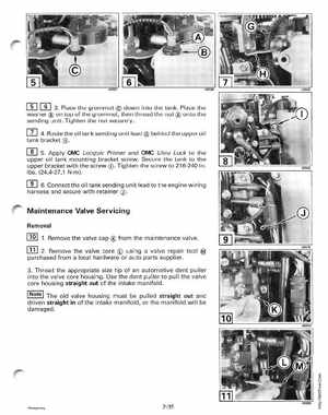 1996 Johnson/Evinrude Outboards 25, 35 3-Cylinder Service Manual, Page 89