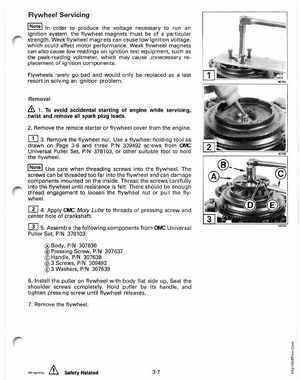 1996 Johnson/Evinrude Outboards 25, 35 3-Cylinder Service Manual, Page 100
