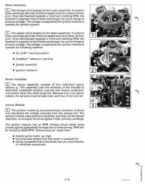 1996 Johnson/Evinrude Outboards 25, 35 3-Cylinder Service Manual, Page 105