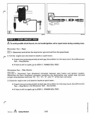 1996 Johnson/Evinrude Outboards 25, 35 3-Cylinder Service Manual, Page 116