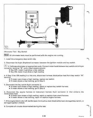 1996 Johnson/Evinrude Outboards 25, 35 3-Cylinder Service Manual, Page 119