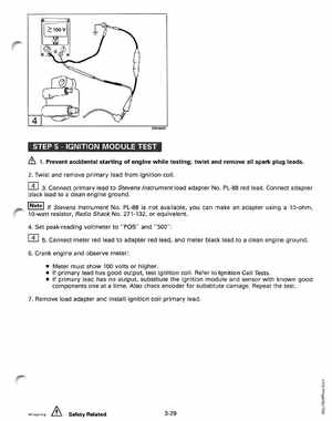 1996 Johnson/Evinrude Outboards 25, 35 3-Cylinder Service Manual, Page 122