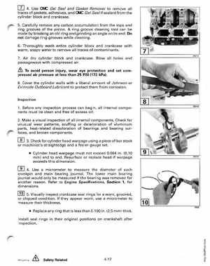 1996 Johnson/Evinrude Outboards 25, 35 3-Cylinder Service Manual, Page 140