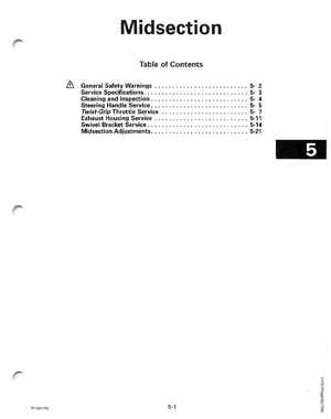 1996 Johnson/Evinrude Outboards 25, 35 3-Cylinder Service Manual, Page 172
