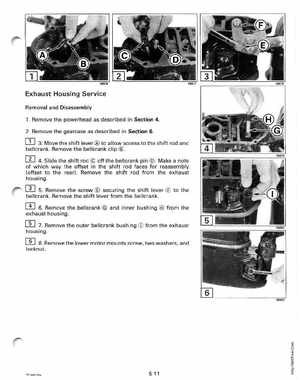 1996 Johnson/Evinrude Outboards 25, 35 3-Cylinder Service Manual, Page 182