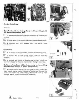 1996 Johnson/Evinrude Outboards 25, 35 3-Cylinder Service Manual, Page 221