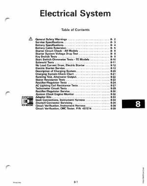 1996 Johnson/Evinrude Outboards 25, 35 3-Cylinder Service Manual, Page 226