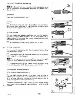 1996 Johnson/Evinrude Outboards 25, 35 3-Cylinder Service Manual, Page 260