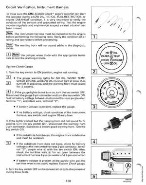 1996 Johnson/Evinrude Outboards 25, 35 3-Cylinder Service Manual, Page 261