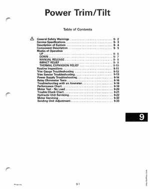 1996 Johnson/Evinrude Outboards 25, 35 3-Cylinder Service Manual, Page 268