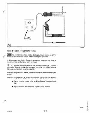 1996 Johnson/Evinrude Outboards 25, 35 3-Cylinder Service Manual, Page 280