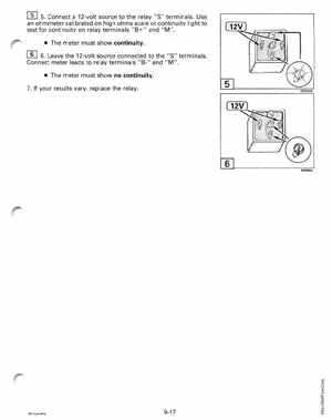 1996 Johnson/Evinrude Outboards 25, 35 3-Cylinder Service Manual, Page 284