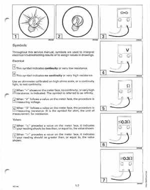 1996 Johnson/Evinrude Outboards 50 thru 70 3-Cylinder Service Manual, Page 13