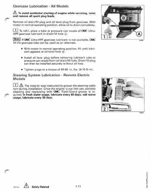 1996 Johnson/Evinrude Outboards 50 thru 70 3-Cylinder Service Manual, Page 17
